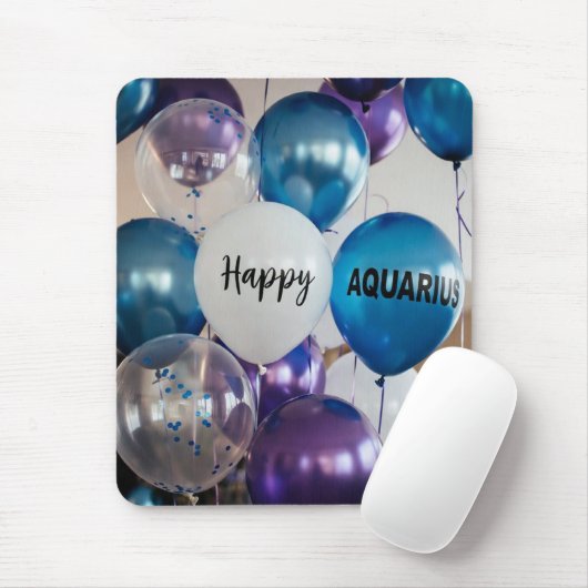Happy Aquarius MousePad Muismat (Met muis)