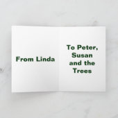 Happy Arbor Day Kaart (Binnen)