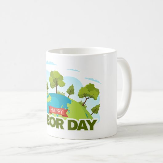 Happy Arbor Day Koffiemok (Voorkant rechts)