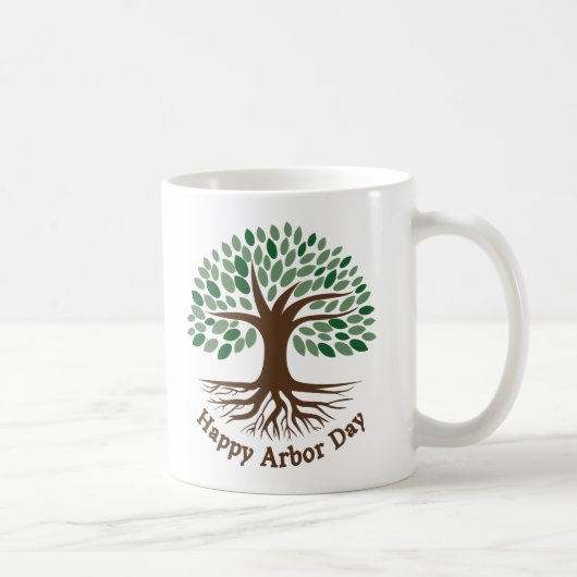 Happy Arbor Day Koffiemok (Rechts)