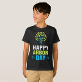 Happy Arbor Day Shirt Crisis Milieuactiviteiten (Voorkant volledig)