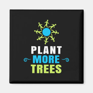 Happy Arbor Day Shirt Recycling Shirt Earth Day AR Magneet