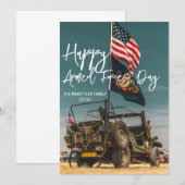 Happy Armed Forces Day Bedankkaart (Voorkant / Achterkant)