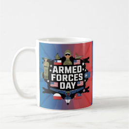 Happy Armed Forces Day Gift Koffiemok