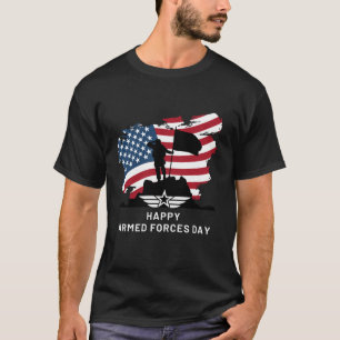 Happy Armed Forces Day T-shirt