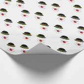 Happy Art Abstract Clown Cadeaupapier (Hoek)