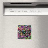 Happy Art: "Happy Los Angeles" Magnet (Insitu (Vaatwasser))