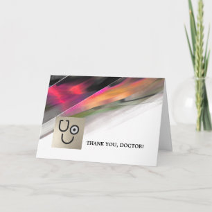 Happy Artors Day   Dank u, dokter Cards Bedankkaart
