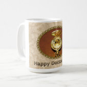 Happy Artors Day Gold TimePiece Koffiemok (Voorkant links)