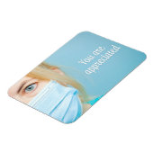 Happy Artors Day Je wordt gewaardeerd Magneet (Linkerzijde)