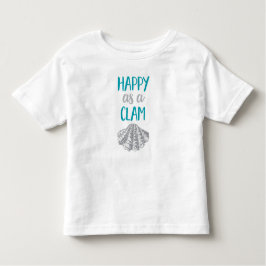 Happy as a Clam Kinder Shirts
