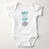 Happy as a Clam Romper (Voorkant)