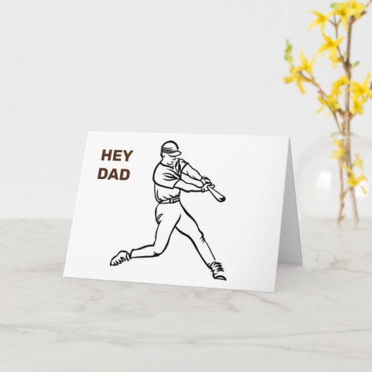 HAPPY AS A HOME FUN FATHER DAY KAART (Gele Bloem)