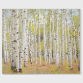 Happy Aspens Cadeaupapier (Vlak)