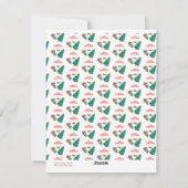 Happy Aussie-kerstkaart met Koala Feestdagenkaart (Achterkant)