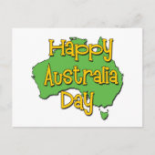 Happy Australia Day Briefkaart (Voorkant)