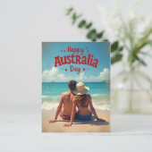 Happy Australia Day Briefkaart (Staand voorkant)