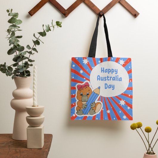Happy Australia Day Canvas tas