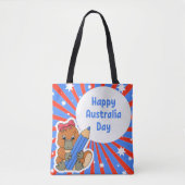 Happy Australia Day Canvas tas (Voorkant)