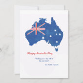 Happy Australia Day Card Aankondiging (Voorkant)