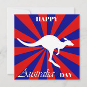Happy Australia Day Feestdagenkaart (Voorkant)