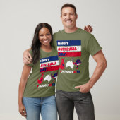 Happy Australia Day January 26th T-Shirt (Unisex)