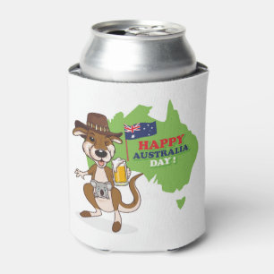 Happy Australia Day Kangoeroe Koala Blikjeskoeler
