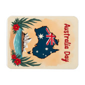 Happy Australia Day Magneet (Horizontaal)
