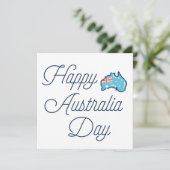Happy Australia Day / Nieuwigheid Australia Day Kaart (Staand voorkant)