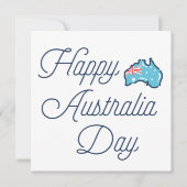 Happy Australia Day / Nieuwigheid Australia Day Kaart (Voorkant)