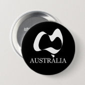 Happy Australia Day Ronde Button 7,6 Cm (Voorkant /achterkant)