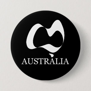 Happy Australia Day Ronde Button 7,6 Cm