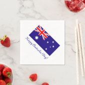 Happy Australia Day servetten met Australische vla (Insitu)