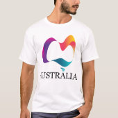 Happy Australia Day T-shirt (Voorkant)
