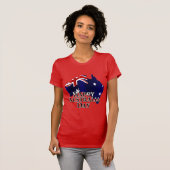 Happy Australia Day T-shirt (Voorkant volledig)