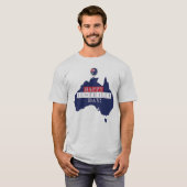 Happy Australia Day T-Shirt (Voorkant volledig)