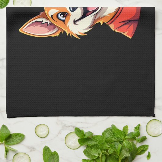 Happy Australian Cattle Dog Tank Top Theedoek (Gevouwen)