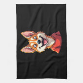 Happy Australian Cattle Dog Tank Top Theedoek (Verticaal)