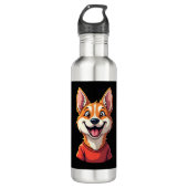 Happy Australian Cattle Dog Tank Top Waterfles (Voorkant)