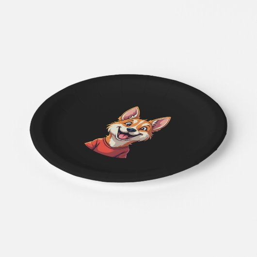 Happy Australian Cattle Dog Tanktop Papieren Bordje (Gekanteld)