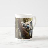 Happy Australian Koala Beer in Tree Bone China Mok (Voorkant rechts)