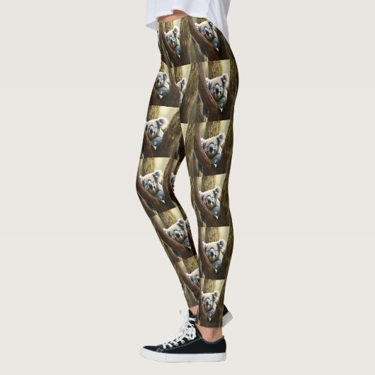 Happy Australian Koala in Boom, Leggings (Links)