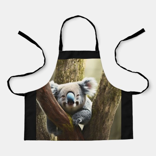Happy Australian Koala in Tree, Kinder Schort (Voorkant)