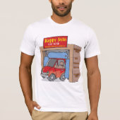 Happy Auto Wash Mannen T-shirt (Voorkant)