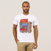 Happy Auto Wash Mannen T-shirt (Voorkant volledig)
