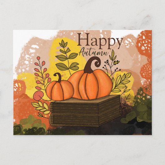 Happy Autumn Briefkaart (Voorkant)