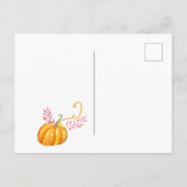 Happy Autumn Briefkaart (Achterkant)