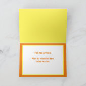 Happy Autumn Card, Herfst Trees Greeting Kaart (Binnen)