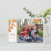 Happy Autumn-fotokaart (Staand voorkant)