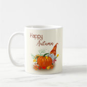 Happy Autumn Gnome Minimalist Party Koffiemok (Links)